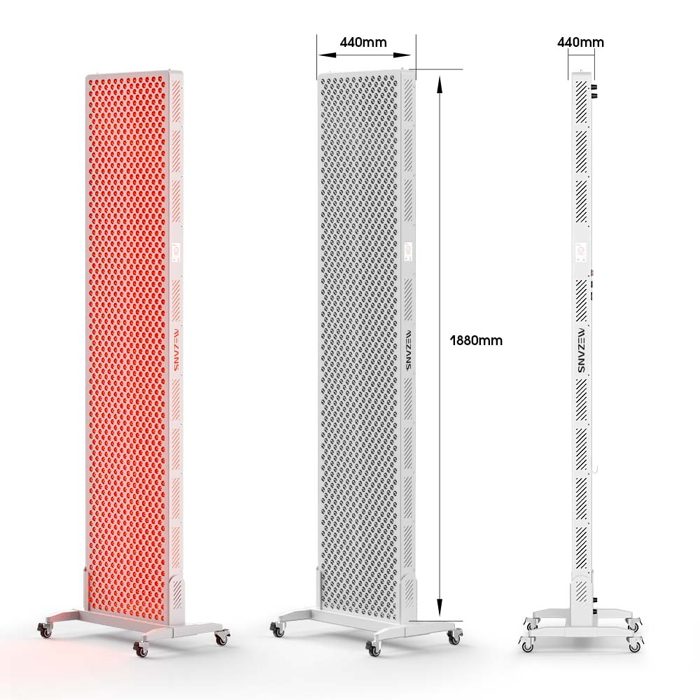 Умная светодиодная панель для фототерапии 9-в-1 | 1152 светодиода, предустановленные режимы для восстановления, свечения и расслабления | Домашнее и профессиональное использование