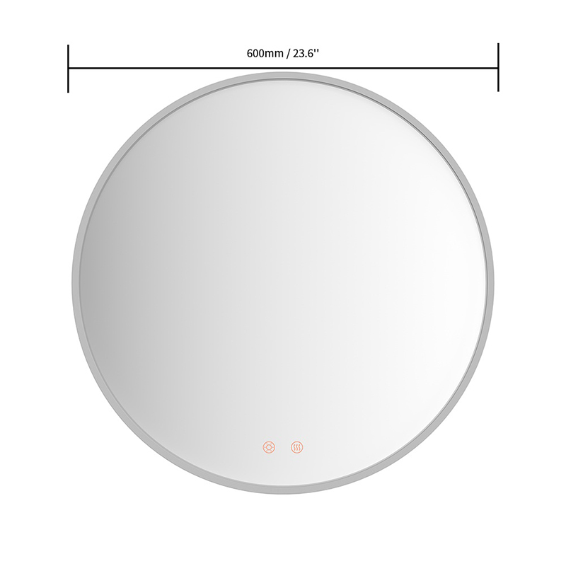BM413 Круглое светодиодное зеркало макияжа с функцией памяти