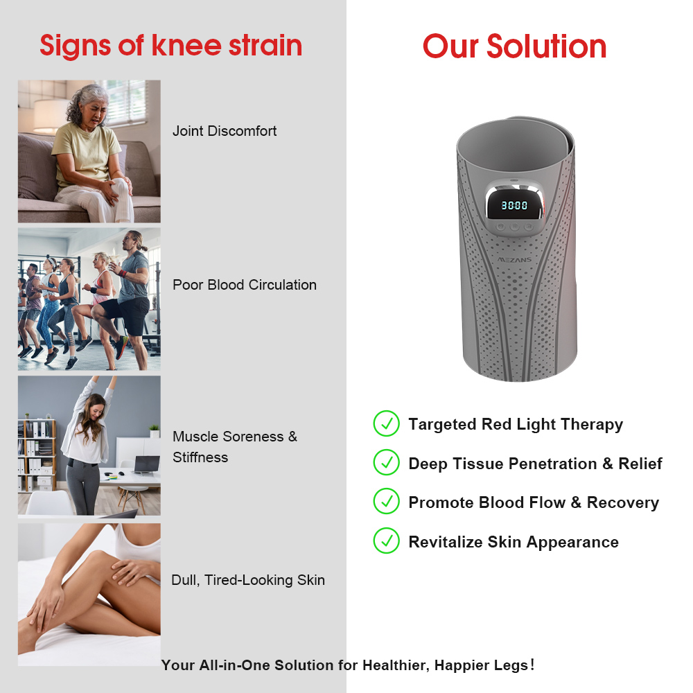 Бинты для ног ErgoFlex Active Recovery Red Light Therapy