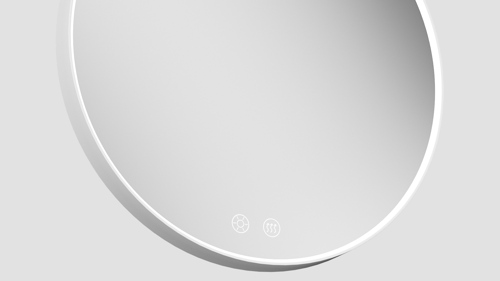 Стильный круглый дизайн с светодиодным освещением