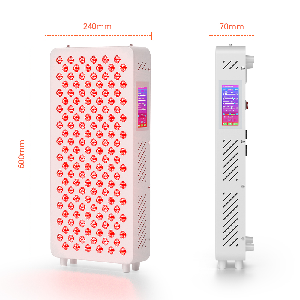 216 Вт 8-спектральная квантовая панель красного света для восстановления после тренировки, домашнего спортзала, коммерческой студии