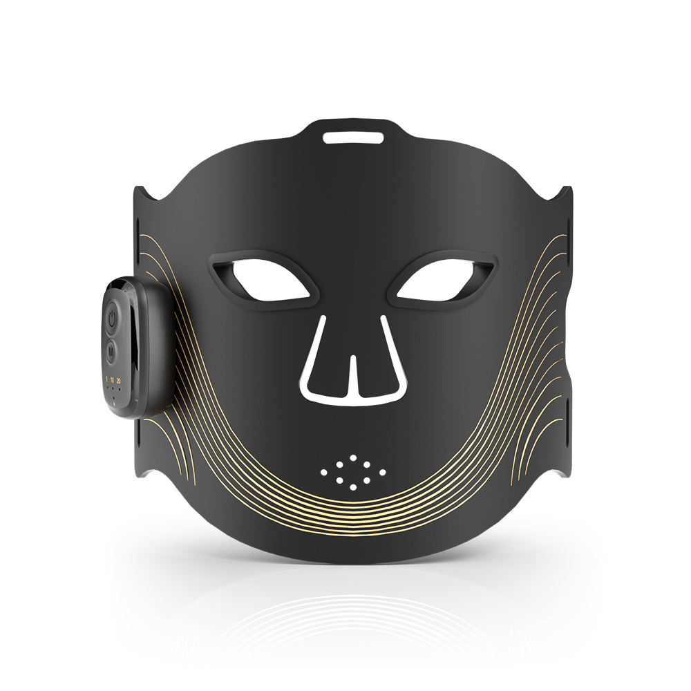 MEZANS 84LED фотонная маска для лица 450/660/850 нм трехспектральная силиконовая беспроводная маска для терапии красным светом домашнее устройство для красоты лица