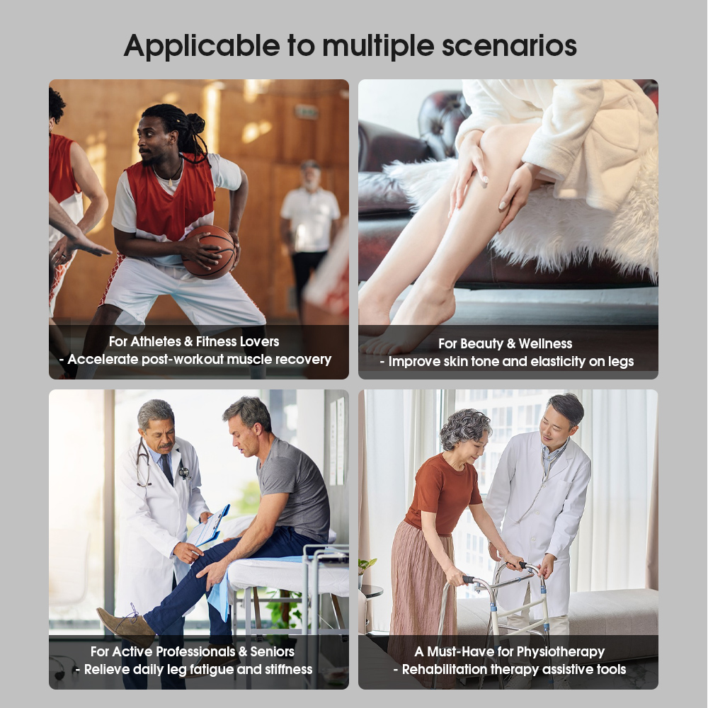 Бинты для ног ErgoFlex Active Recovery Red Light Therapy