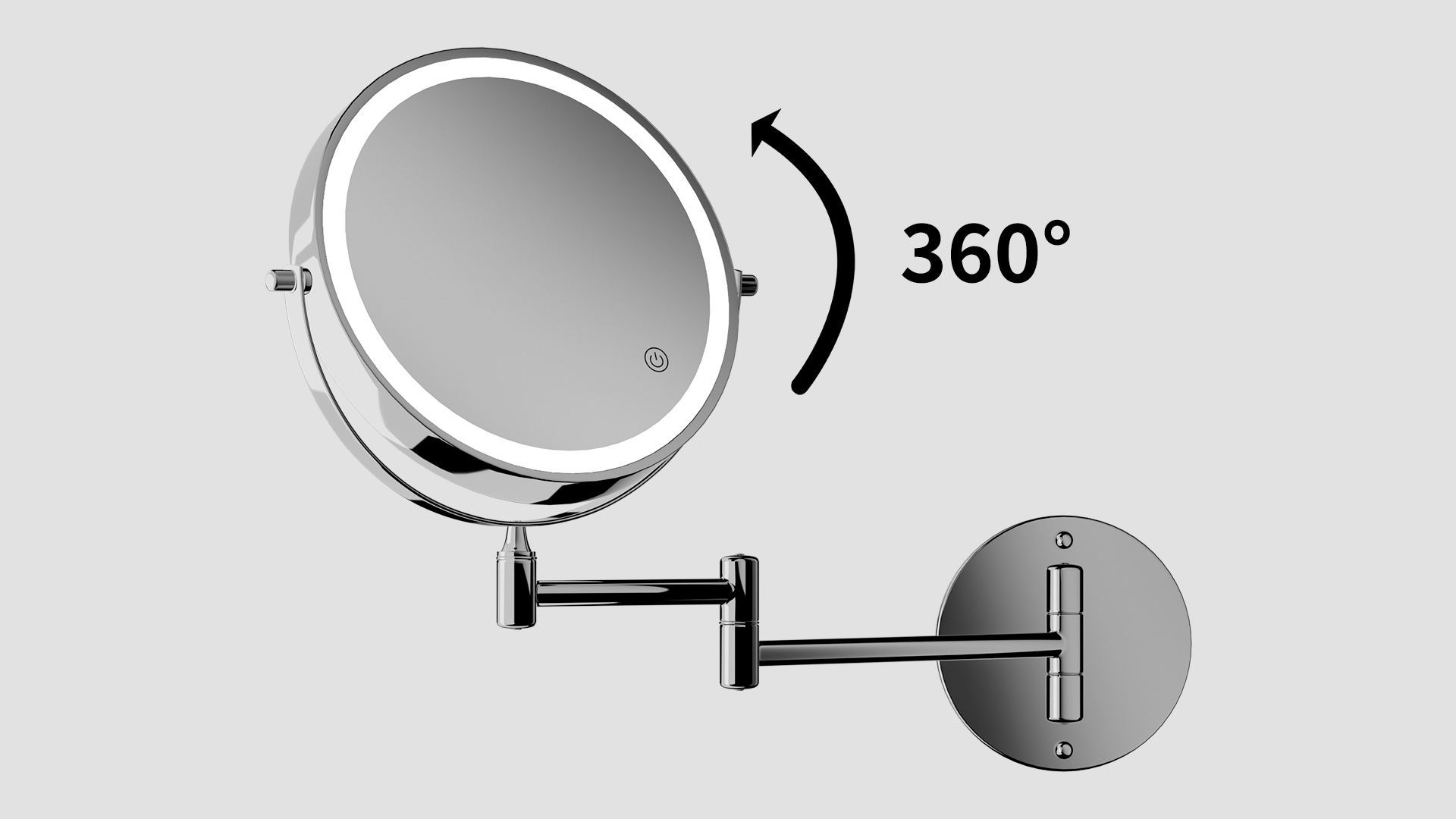 360 &deg; Поворотная и расширяемая рука