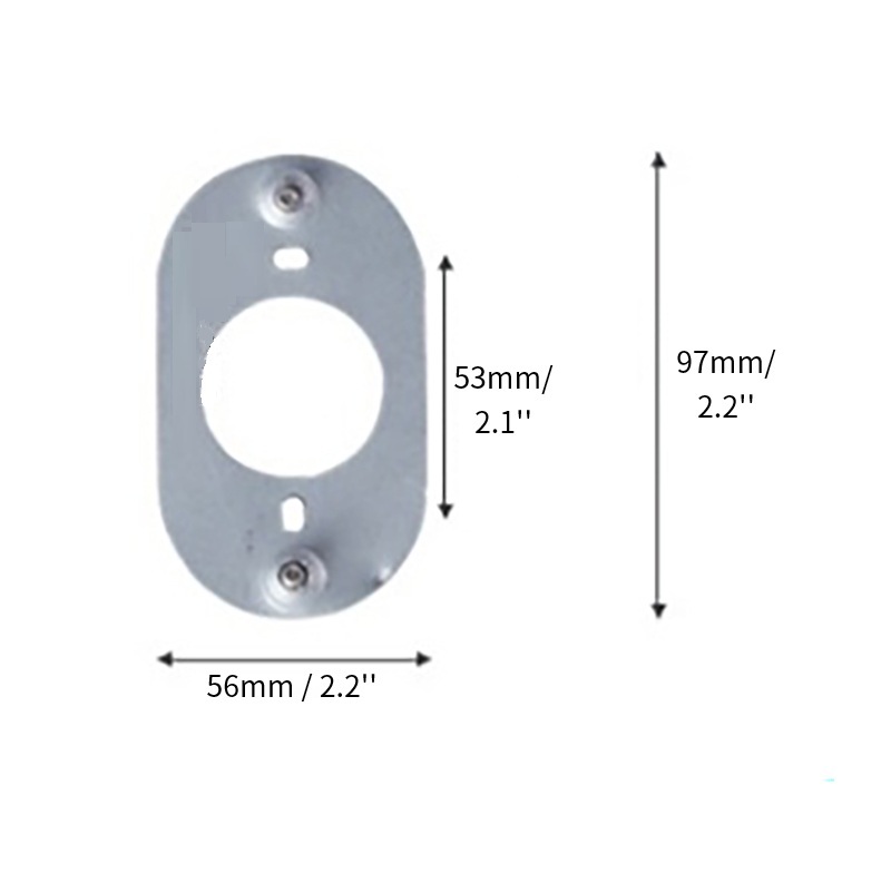 BM411 Светодиодное зеркало в ванной комнате, двойная, расширяемая рука