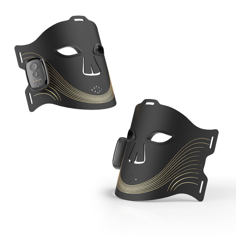 MEZANS 84LED фотонная маска для лица 450/660/850 нм трехспектральная силиконовая беспроводная маска для терапии красным светом домашнее устройство для красоты лица